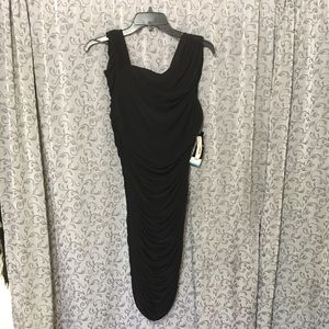 Black 1 piece dress size 10